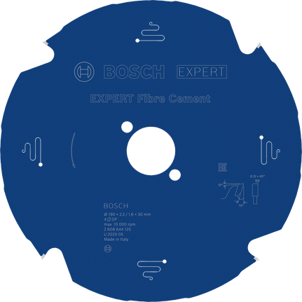 BoschEXPERT 纤维水泥圆锯片 190 毫米。